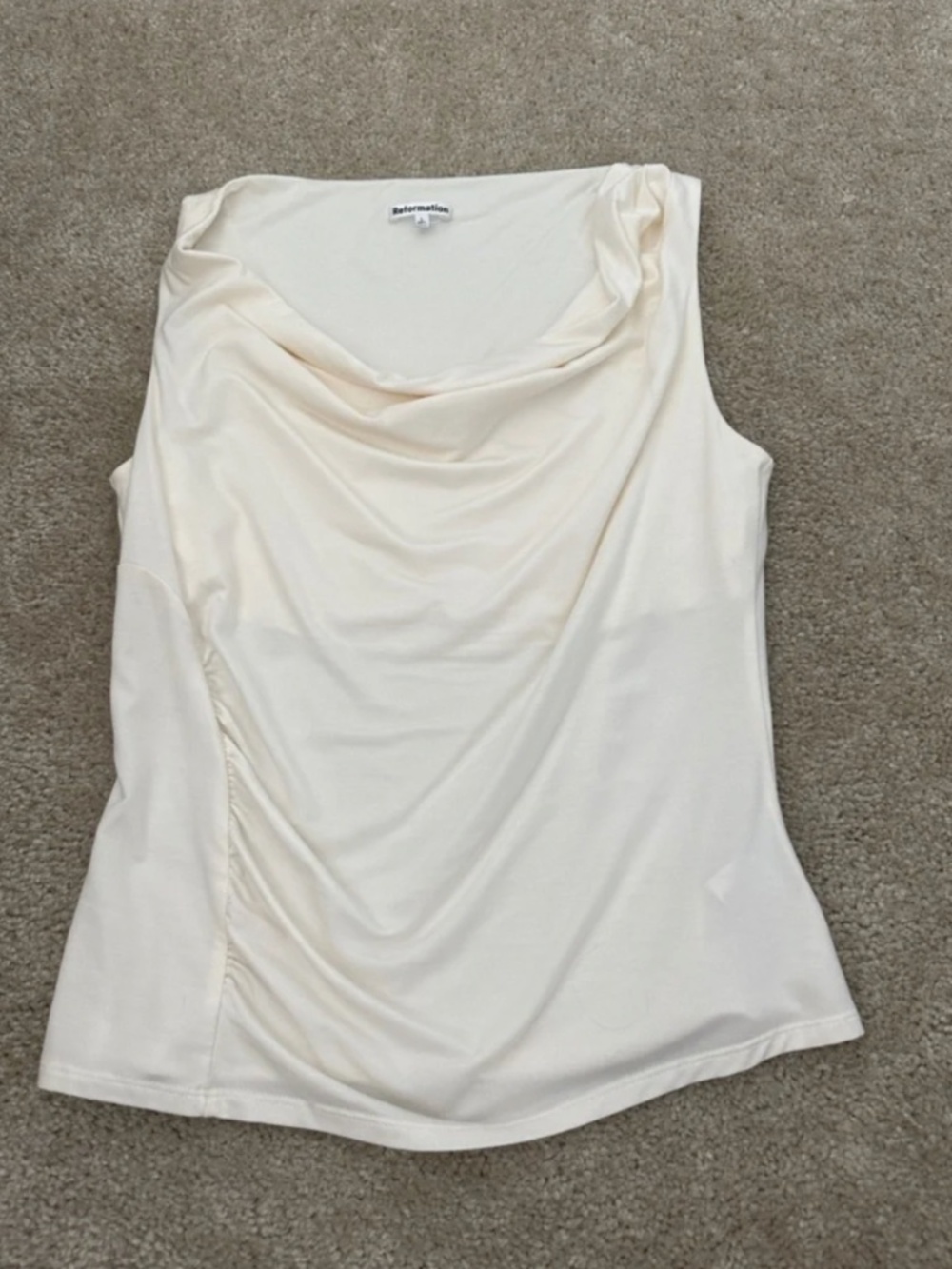 NWOT Reformation Ivory Top